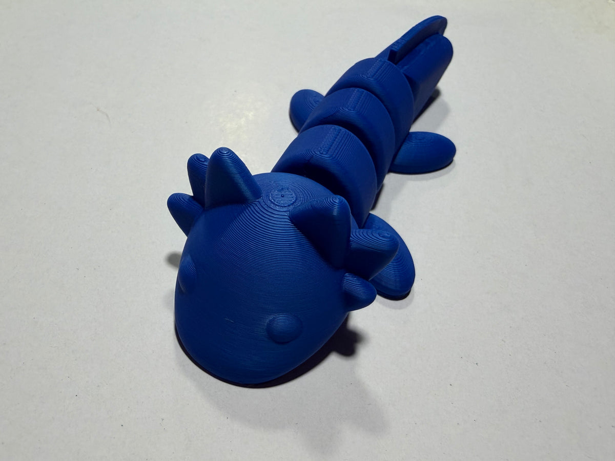 3d printed axolotl
